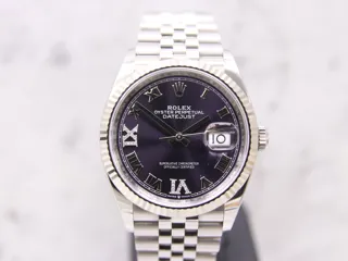 Rolex Datejust 36 126234-0021 White gold and Stainless steel Purple