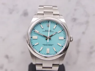 Rolex Oyster Perpetual 124300-0006 41mm Stainless steel Turquoise