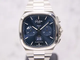 Glashütte Seventies 1-37-02-03-02-70 Stainless steel Blue