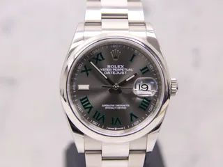 Rolex Datejust 126200-0018 Stainless steel Gray