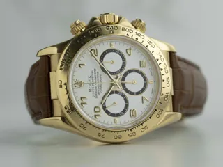 Rolex Daytona 16518 Yellow gold White