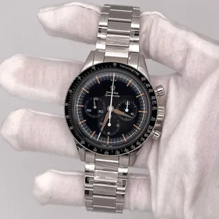 Omega Speedmaster First Omega in Sp 310.30.40.50.06.001 39.7mm Stainless steel Blue