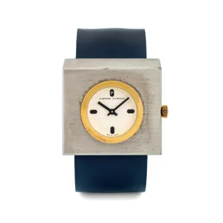 Pierre Cardin Design Stainless steel and Gold-plated Silver