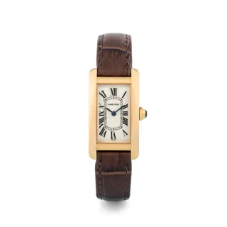 Cartier Tank Américaine 1710 18k yellow gold Silver