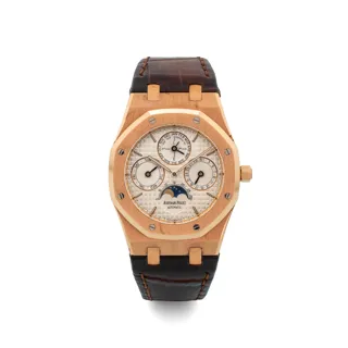 Audemars Piguet Royal Oak Perpetual Calendar 26252OR.OO.D092CR0.02 39mm 18k rose gold Silver