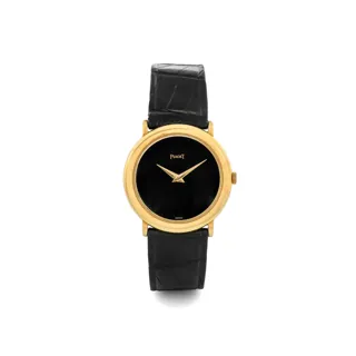 Piaget Classique 9048 18k yellow gold Black