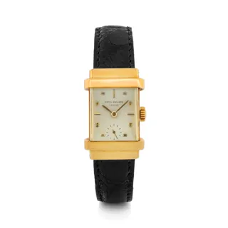 Patek Philippe Top Hat 1450 37mm 18k yellow gold Silver