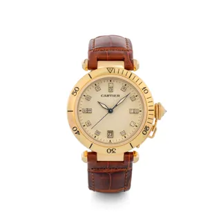 Cartier Pasha 1027 18k yellow gold