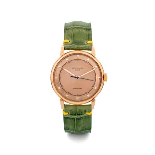 Patek Philippe Calatrava 2482 36mm 18k rose gold Salmon