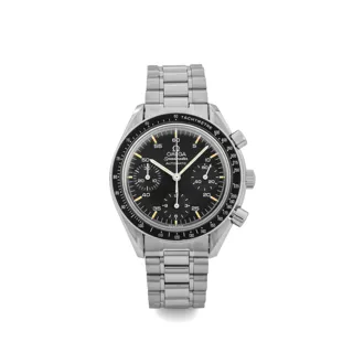 Omega Speedmaster Reduced 3510.50 39mm Stainless steel Black