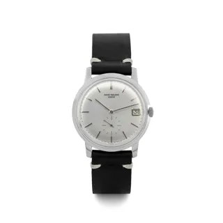 Patek Philippe Calatrava 3445G 35mm White gold Silver