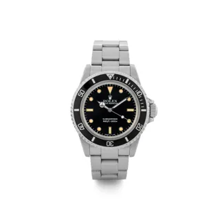 Rolex Submariner 5513 Stainless steel Black