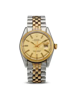 Rolex Datejust 1601 36mm Yellow gold and Stainless steel Golden