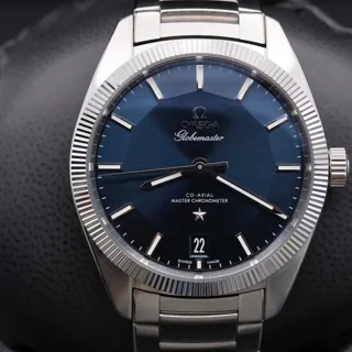 Omega Globemaster 130.30.39.21.03.001 39mm Stainless steel Blue