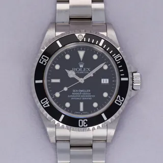 Rolex Sea-Dweller 16600 Stainless steel Black