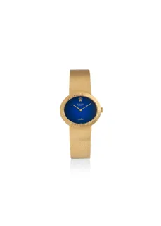 Rolex Cellini 4083 18k yellow gold Blue