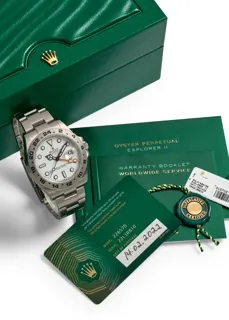 Rolex Explorer II 226570 Stainless steel White