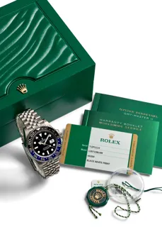 Rolex GMT-Master II 126710BLNR 40mm Stainless steel Black