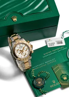 Rolex Daytona 116503 Yellow gold and Stainless steel White