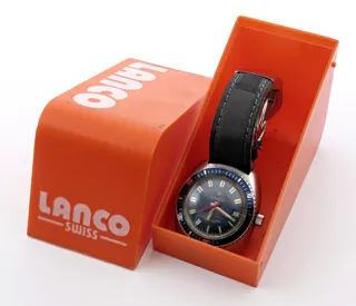 Lanco 53019-10 38mm Stainless steel Blue