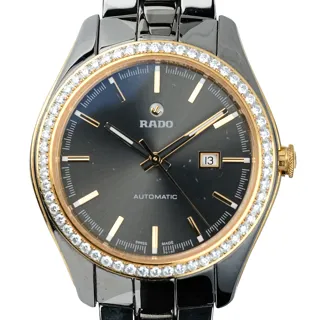 Rado HyperChrome Titanium and Stainless steel and Gold-plated Black