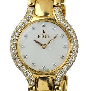 Ebel Beluga 18k yellow gold White