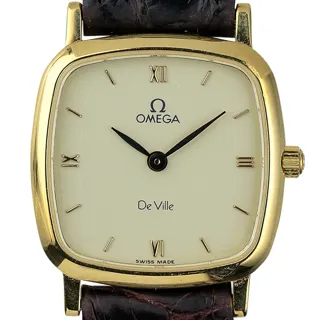 Omega De Ville 18k Gold White