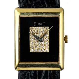 Piaget 18k Gold Black and Golden