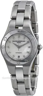 Baume & Mercier Linea MOA10113 27mm Stainless steel White