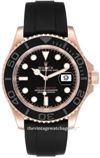 Rolex Yacht-Master 126655-0002 Everose gold Black