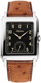 Alpina Heritage AL-530BA3C6 Stainless steel Black