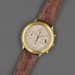 Audemars Piguet Huitième Chronograph 25644 40mm Yellow gold White