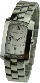 Baume & Mercier Hampton 65503 23mm Stainless steel Silver