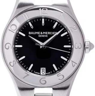 Baume & Mercier Linea MOA10010 27mm Stainless steel Black