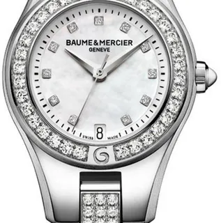 Baume & Mercier Linea MOA10092 27mm Stainless steel White