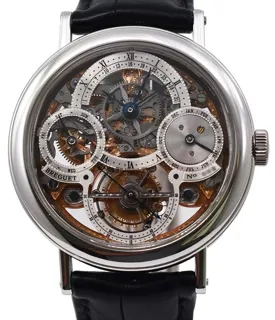 Breguet Classique Complications 3755pr/1e/9v6 40mm Platinum Skeletonized