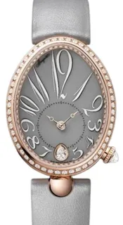 Breguet Reine de Naples 8918BR/2A/364 D0 28.5mm Rose gold Gray