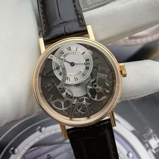 Breguet Tradition 7097BR/G1/9WU 40mm Rose gold Silver