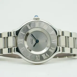 Cartier 21 Must de Cartier W10109T2 28mm Stainless steel Silver