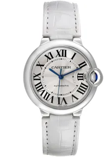 Cartier Ballon Bleu W69017Z4 Stainless steel White