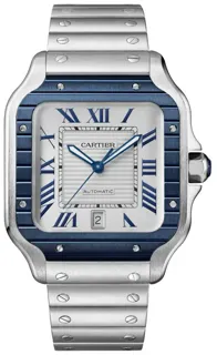 Cartier Santos WSSA0047 Stainless steel White