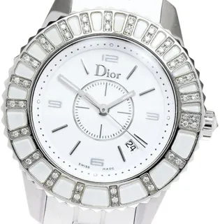 Dior Christal CD113112 34mm Stainless steel White