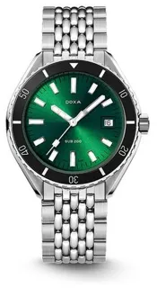 Doxa Sub 799.10.131.10 42mm Stainless steel Green