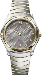 Ebel Sport Classic 1216655 37mm Stainless steel Gray