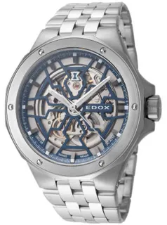 Edox Delfin 85303 3M BUIGB Stainless steel Blue