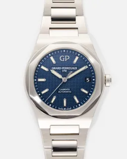 Girard-Perregaux Laureato 81010-11-431-11A 42mm Stainless steel Blue