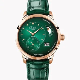 Glashütte PanoMaticLunar 1-90-02-23-35-61 40mm Rose gold Green