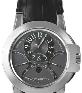 Harry Winston Ocean 400MCRA44WC.A 44mm White gold Grey