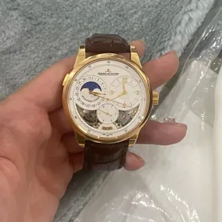 Jaeger-LeCoultre Duomètre Q6042422 42mm Rose gold Silver