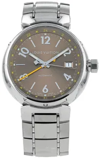 Louis Vuitton Tambour Q1132 Stainless steel Brown